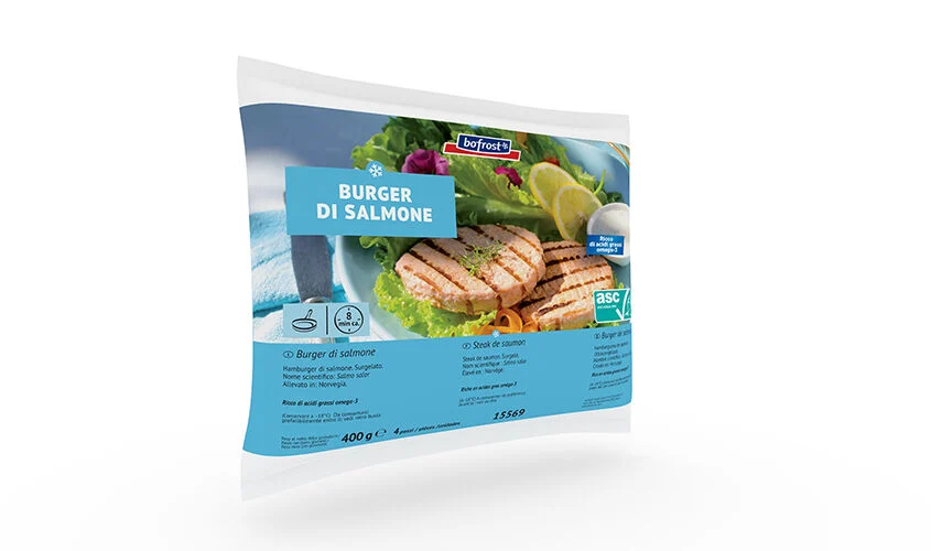 burger di salmone bofrost